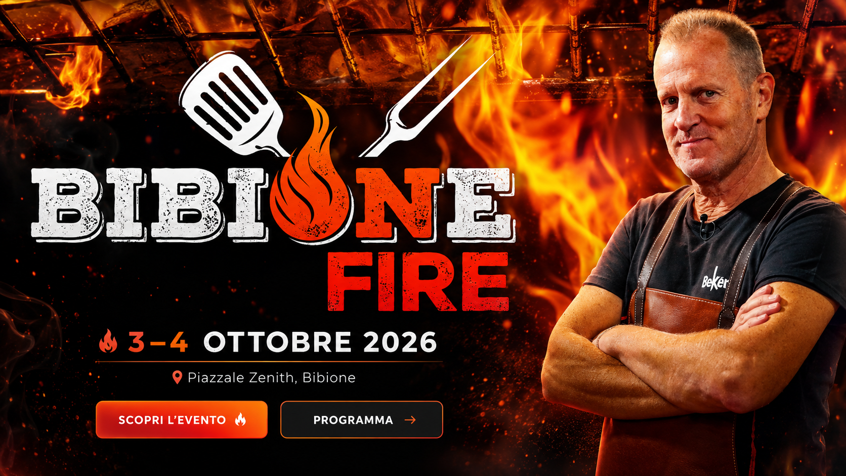 Bibione On Fire, 3 e 4 ottobre 2026, Piazzale Zenith Bibione